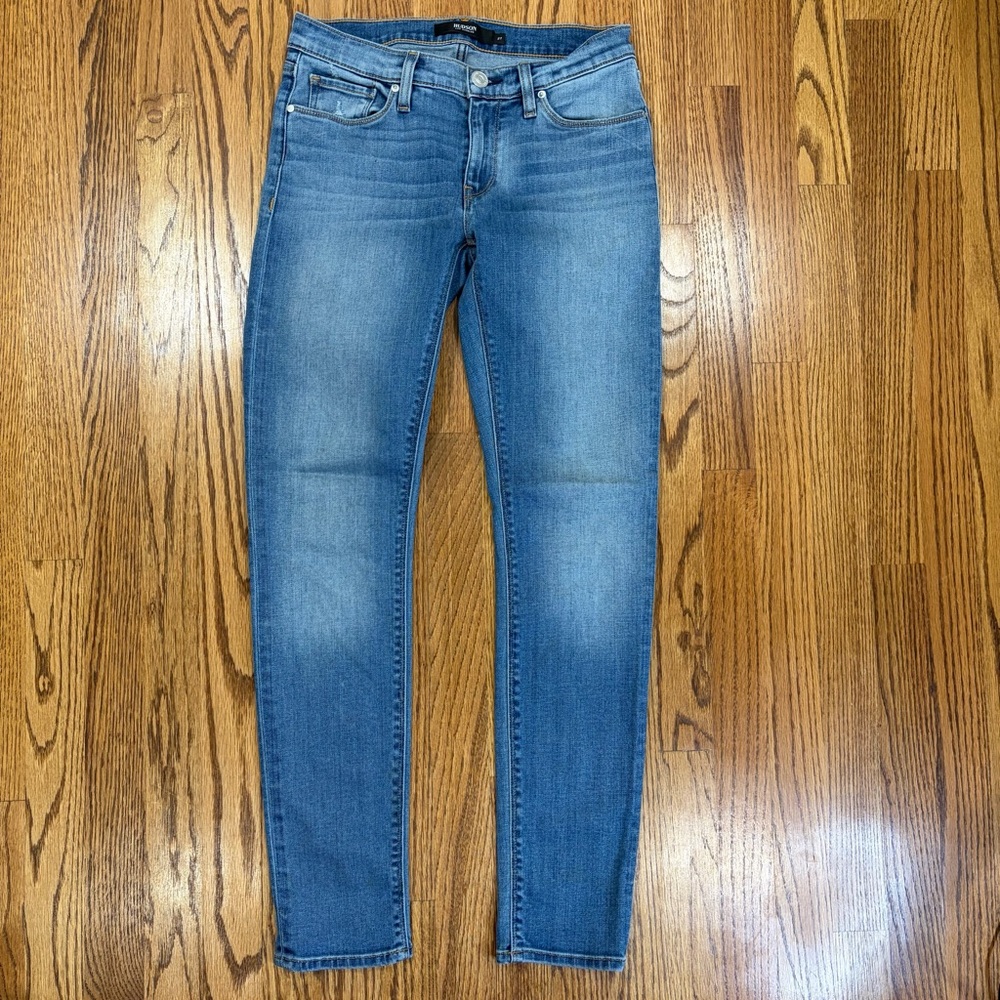 Hudson Jeans Tally Skinny Denim Blue Jeans (27)